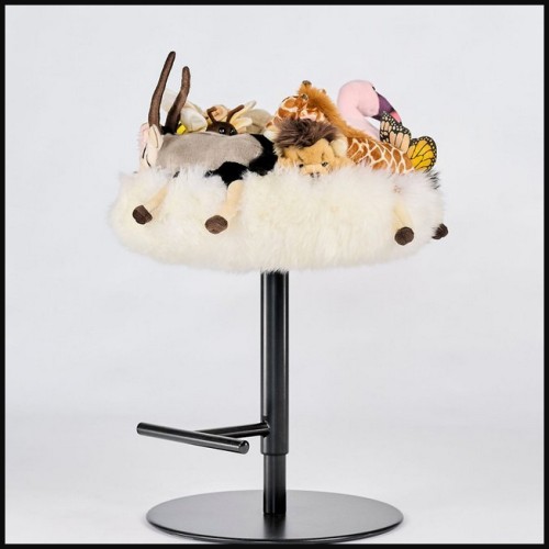 Tabouret de Bar 188 - Selva - Assise design - Pacific Compagnie.