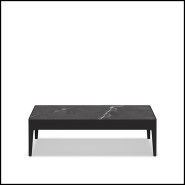 Table basse 45 - Grid ceramic rectangular | Coffee table 45 Grid ceramic rectangular top - Pacific Compagnie.