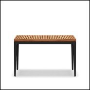 Console 45 - Grid teck S | Console table 45 Grid teck S wood - Pacific Compagnie.