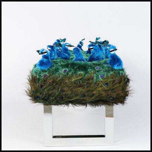 Banc 188 - Paon - Style élégant - Pacific Compagnie.