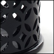 Table d'appoint 145 - Soledad - Acajou laqué - Pacific Compagnie.