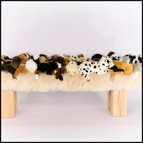 Banc 188 - Toutou | Bench 188 Toutou detail - Pacific Compagnie.