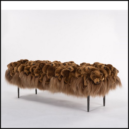 Banc 188 - Ursus - Décoration originale - Pacific Compagnie.