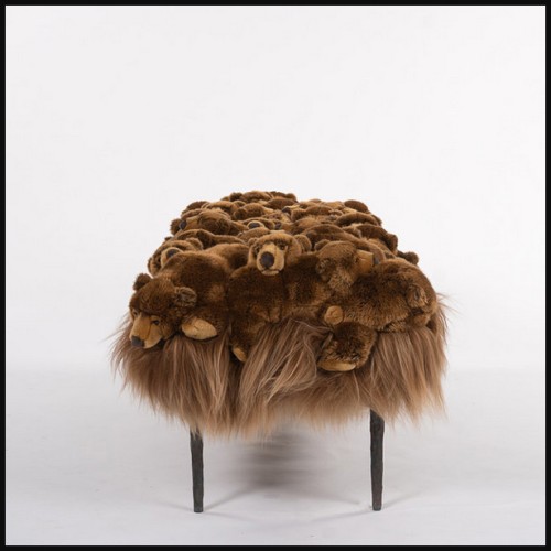 Banc 188 - Ursus - Inspiration animale - Pacific Compagnie.