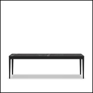 Console 45 - Grid ceramic L | Console table 45 Grid ceramic L view - Pacific Compagnie.