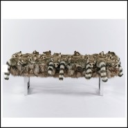 Banc 188 - Fur | Bench 188 Fur elegant - Pacific Compagnie.