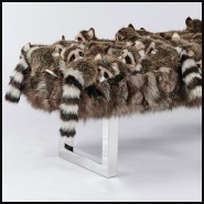 Banc 188 - Fur | Bench 188 Fur decor - Pacific Compagnie.
