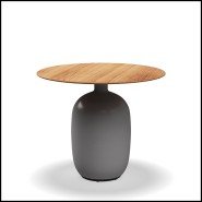 Table de repas 45 - Kasha Iron S | Dining table 45 - Kasha Iron S - Intimate Kasha Iron Table - Pacific Compagnie.