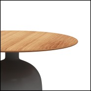 Table de repas 45 - Kasha Iron S | Dining table 45 - Kasha Iron S - Small Kasha Iron Table - Pacific Compagnie.