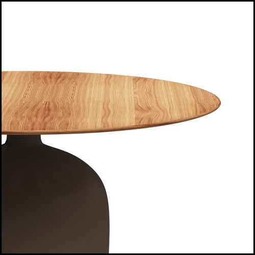 Table de repas 45 - Kasha Earth L - Ambiance chaleureuse - Pacific Compagnie.