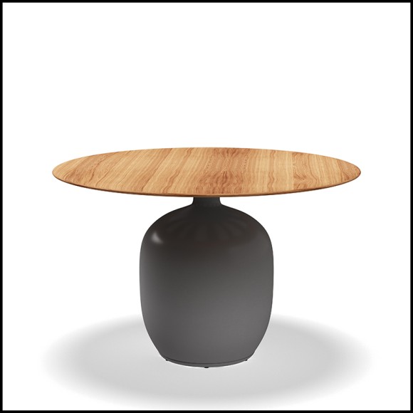 Table de repas 45 - Kasha Iron L - Style industriel - Pacific Compagnie.