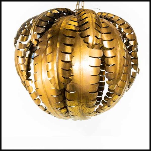 Lustre PC - Palmier | Chandelier PC - Palmier - Palmier chandelier lighting - Pacific Compagnie.