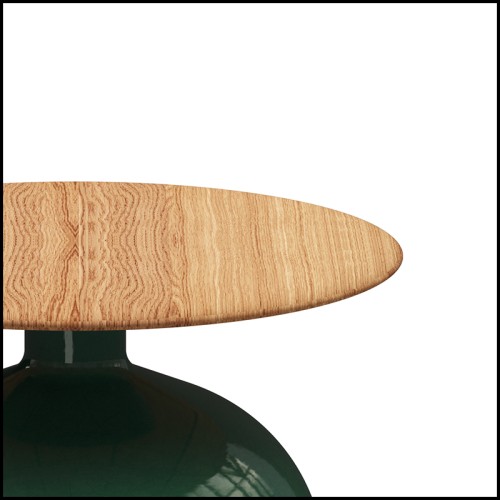 Table d'appoint 45 - Blow Emerald S - Couleur émeraude - Pacific Compagnie.