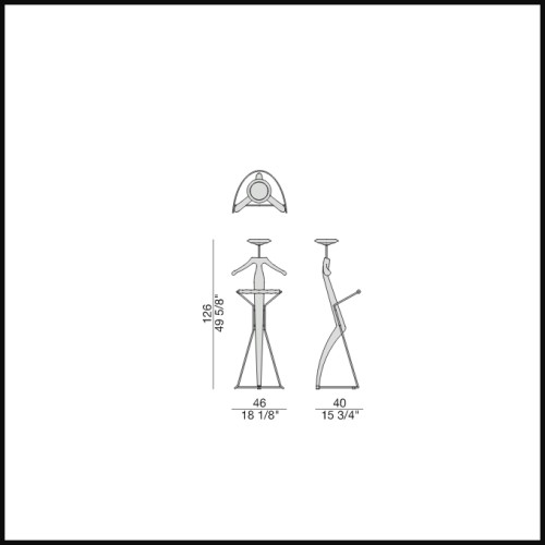 Porte Manteau 163 - Mehmet, entrée - Pacific Compagnie.