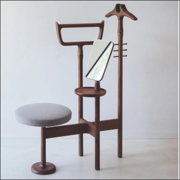 Valet de nuit 163 - Kayi | Valet Stand 163 - Kayi - Kayi bedroom valet - Pacific Compagnie.