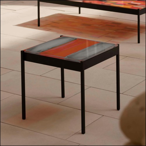 | Dining Table 149 - Iris - Dining Table 149 - Iris closeup - Pacific Compagnie.
