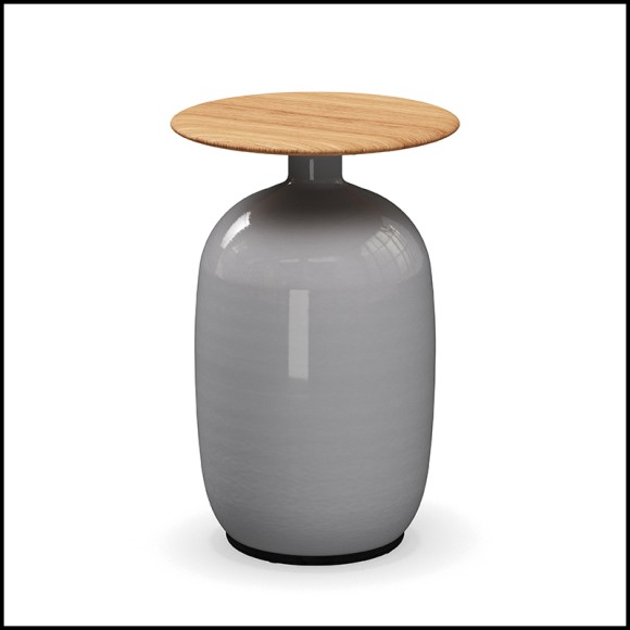 Table d'appoint 45 - Blow Smoke L | Side Table 45 - Blow Smoke L - Sleek Blow Smoke side table - Pacific Compagnie.