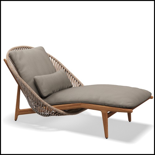 Chaise Longue 45 - Bora Lounger | Lounge Chair 45 - Bora Lounger - Modern Bora lounger design - Pacific Compagnie.