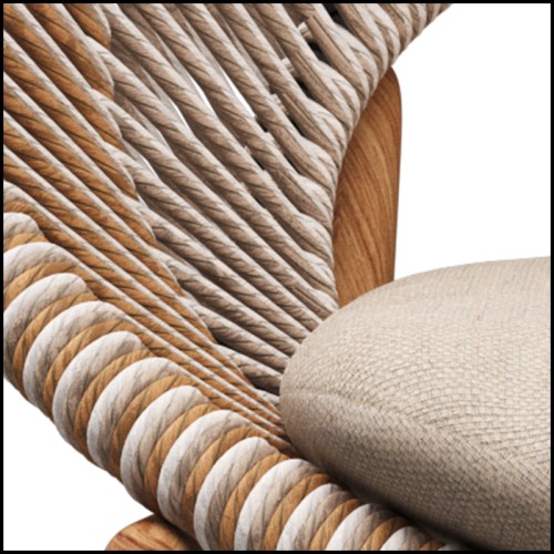 Chaise de salle à manger avec accoudoirs 45 - Dinning Lounge | Dinning chair 45 - Bora Lounge - Armrest Dining Chair - Pacific C