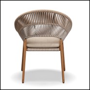 Chaise de salle à manger avec accoudoirs 45 - Dinning Lounge | Dinning chair 45 - Bora Lounge - Bora Armchair - Pacific Compagni