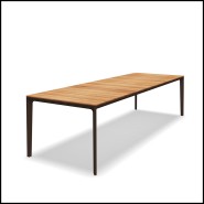 Table à manger 45 - Carver Dinning L, conviviale - Pacific Compagnie.