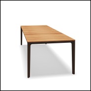 Table à manger 45 - Carver Dinning L | Dinning Table 45 - Bora Lounge L - Large Dining Carver - Pacific Compagnie.