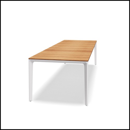 Table à manger 45 - Carver Dinning L, pour salle à manger - Pacific Compagnie.