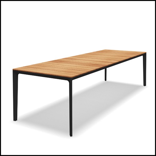 Table à manger 45 - Carver Dinning L, grand modèle - Pacific Compagnie.