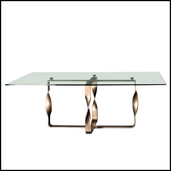 Table à manger 150 - Torsade - Repas - Pacific Compagnie.