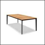 Table à manger 45 - Carver Dinning M | Dinning Table 45 - Carver Dinning M - Modern Dinning Table - Pacific Compagnie.