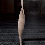 Table à manger 150 - Torsade - Bois sculpté - Pacific Compagnie.