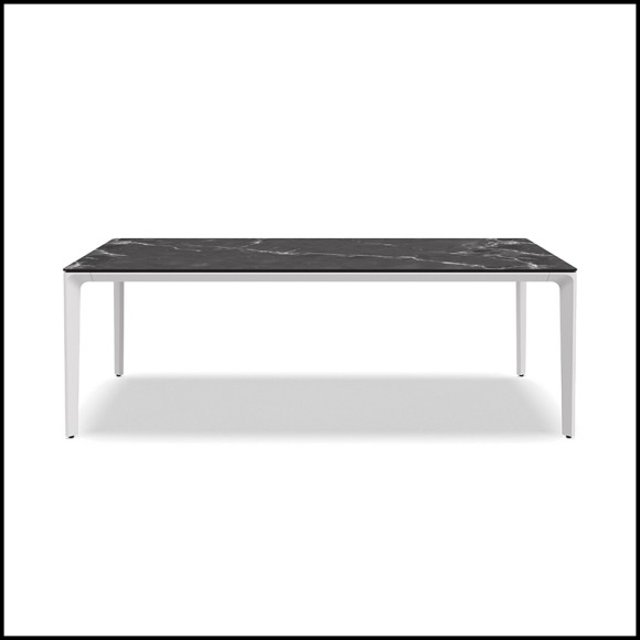 Table à manger 45 - Carver Dinning Ceramic M | Dinning Table 45 - Carver Dinning Ceramic M - Ceramic Carver M - Pacific Compagni