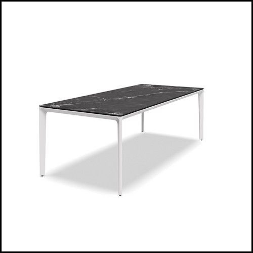 Table à manger 45 - Carver Dinning Ceramic M | Dinning Table 45 - Carver Dinning Ceramic M - Table Dining M - Pacific Compagnie.