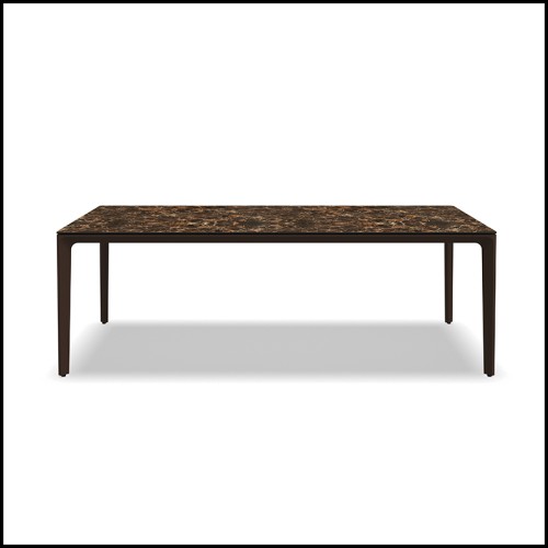 Table à manger 45 - Carver Dinning Ceramic M | Dinning Table 45 - Carver Dinning Ceramic M - Ceramic Dining Table M - Pacific Co