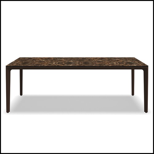 Table à manger 45 - Carver Dinning Ceramic L | Dinning Table 45 - Carver Dinning Ceramic L - Large Carver Table - Pacific Compag