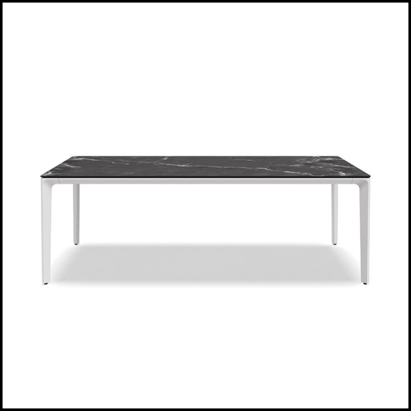 Table à manger 45 - Carver Dinning Ceramic L | Dinning Table 45 - Carver Dinning Ceramic L - Dining Table L - Pacific Compagnie.