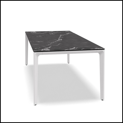 Table à manger 45 - Carver Dinning Ceramic L | Dinning Table 45 - Carver Dinning Ceramic L - Carver Ceramic Dining Table - Pacif