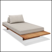 Chaise Longue 45 - Deck Lounge L | Deck Lounge 45 - Deck Lounge L - Deck Lounge Chair L - Pacific Compagnie.