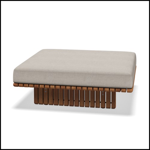 Pouf 45 - Deck Lounge | Ottoman 45 - Deck Lounge - Lounge Deck Ottoman - Pacific Compagnie.