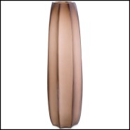 Vase - 24 Tiara Marron L | Vase - 24 Tiara Brown L - Brown Tiara L Vase - Pacific Compagnie.