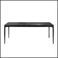 Dining Table 150 - Shadow - Chaises - Pacific Compagnie.