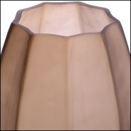 Vase - 24 Tiara Marron S | Vase - 24 Tiara Brown S - Brown Tiara Vase - Pacific Compagnie.