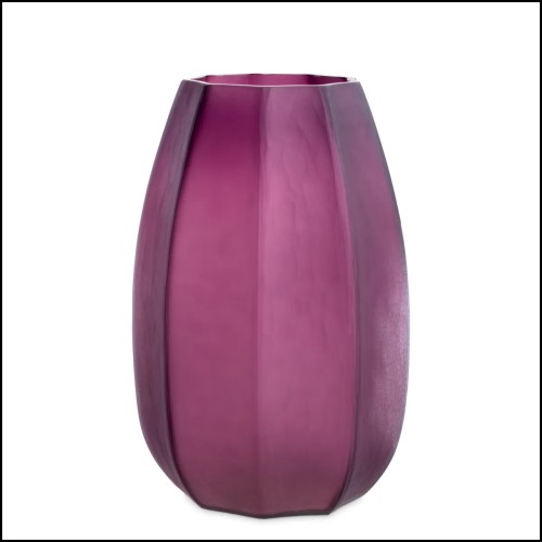 Vase - 24 Tiara Violet S - Lumière reflétée - Pacific Compagnie.