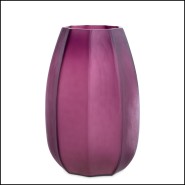 Vase - 24 Tiara Violet S | Vase - 24 Tiara Purple S - Tiara Purple Small Vase - Pacific Compagnie.