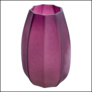 Vase - 24 Tiara Violet S | Vase - 24 Tiara Purple S - Purple Tiara Small Design - Pacific Compagnie.
