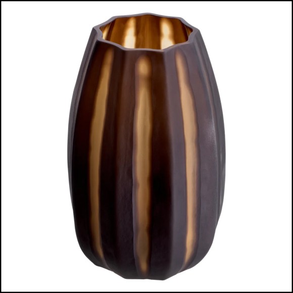 Vase - 24 Marron Foncé S - Style rustique - Pacific Compagnie.