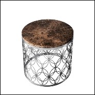 Table d'appoint 150 - Arnold - Marbre - Pacific Compagnie.