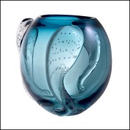 Vase - 24 Sianluca Blue L - Décoration haut de gamme - Pacific Compagnie.