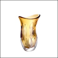 Vase - 24 Matteo Orange S | Vase - 24 Matteo Orange S - Small Orange Matteo Vase - Pacific Compagnie.