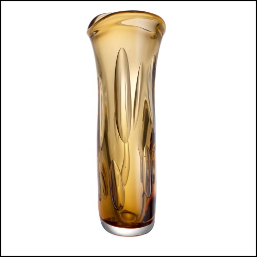 Vase - 24 Matteo Orange L | Vase - 24 Matteo Orange L - Orange Vase Matteo Design - Pacific Compagnie.